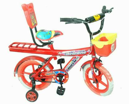Diplomat MOTA BHEEM RED(3-6 YEARS) 12 T (inch) Recreation Cycle