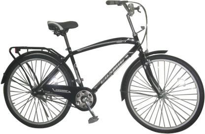 COSMIC TRENDY CITY BIKE BLACK 26 T हाइब्रिड साइकिल/सिटी बाइक