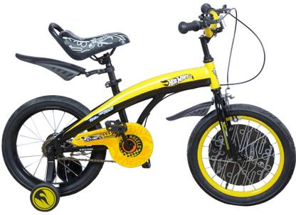 EXCEL Hot Wheels 16 Inches Yellow&Black 16 T (inch) Recreation Cycle