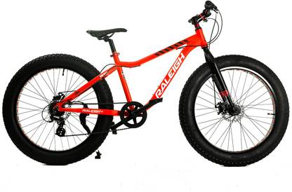 RALEIGH Big Sam 7 Speed 26" Red 26 T (inch) Fat Tyre Cycle