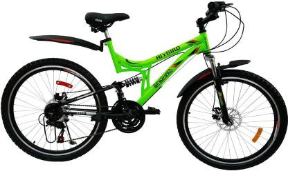Hi-Bird Singham Noc DD Threadless Stem Flurocent Green 26 Inch 26 T (inch) Mountain Cycle