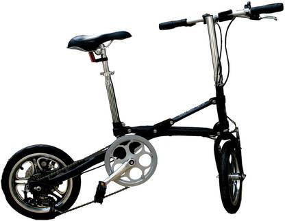 ADRAXX Super Folding Bike For City And Vacations With 7 Speed Gears 12 T (inch) Folding Bikes/Folding Cycle