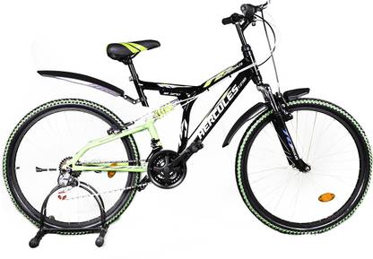 HERCULES TopGear Tz-110 26T MS V Black&Green 26 T (inch) Mountain Cycle