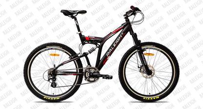 RALEIGH Shock Blaze 21Speed 26'' Black/Red 26 T (inch) Mountain Cycle