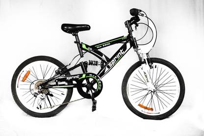 Sprint Ace 2200 -6Spd 20 Black&Green 20 T (inch) Recreation Cycle