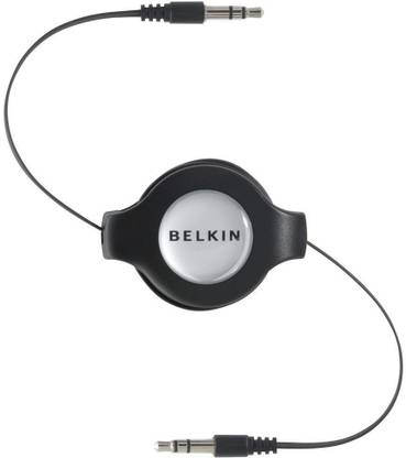 BELKIN AUX Cable 1.5 m Retractable Car Stereo Cable