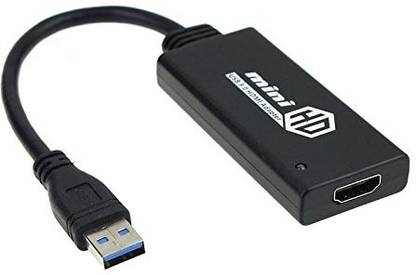 STORITE Micro USB Cable 2 A 0.19 M USB 3.0 to 1080P HDMI Adapter Converter for HDTV Projector/Monitor