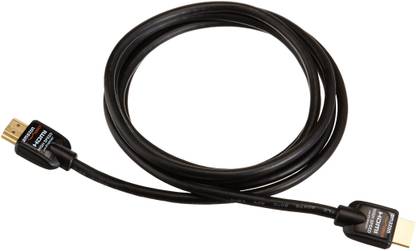 Amazon Basics HDMI Cable 2 m 1.4V Ultra High Speed 2 Meter HDMI to HDMI Cable with 3D, Ethernet and Audio Return Support