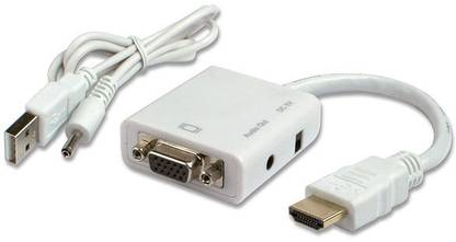 SPEED HDMI Cable 1 m HDMI Male To VGA Female With Sound