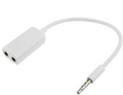 Caseus White Audio splitt Phone Converter