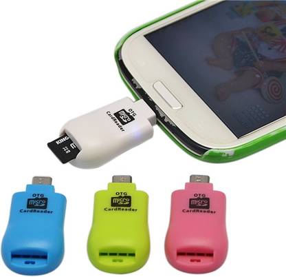99Gems Micro USB Cable 0.05 m Micro Sd Memory Card Reader OTG