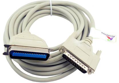 REDEEMER Patch Cable 5 m 5 Meter LPT Printer Cable