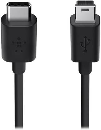 BELKIN USB Type C Cable 2 A 1 m F2CU034bt06-BLK USB-C to Mini-B Charge Cable