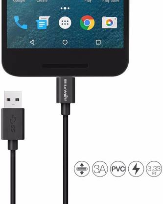 BlitzWolf USB Type C Cable 2 A 1 m copper+aluminium BW-CB3