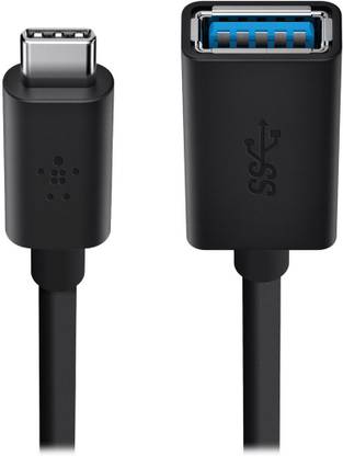BELKIN USB Type C Cable 0.13 m 3.0 USB-C to USB-A Adapter (Also Known as USB Type-C)