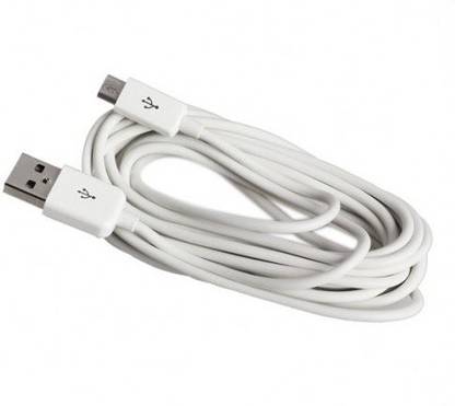 TROST Micro USB Cable 3 m Exta Long (3 Mtr)Usb / Data / Sync Cable For HTC Desire VT