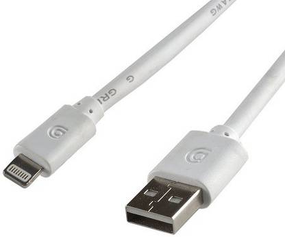 GRIFFIN Micro USB Cable 2 m USB 2.0 For Apple iPhone 5 5c 5S, iPad Mini, iPod Touch 5G, new iPad and iPad Air - iOS 7 Compatible -2m