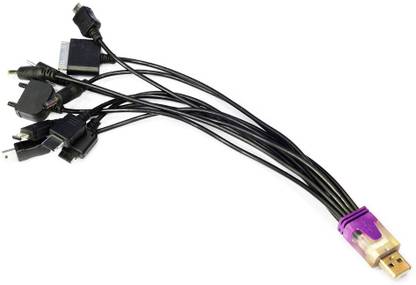 SPEED Micro USB Cable 2 m 10 in 1 Multi Pin Mobile Charger