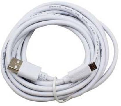TROST Micro USB Cable 2 A 3 m Extra Long (3 Mtr) Charging/Sync A6 Turbo