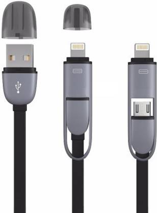 Fit Fly Lightning Cable 2 A 1 m 2 in 1 High Speed