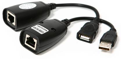 ROQ Micro USB Cable 2 A 0.1 m USB Extender via RJ45 Extension Cable Kit up to 150 FT