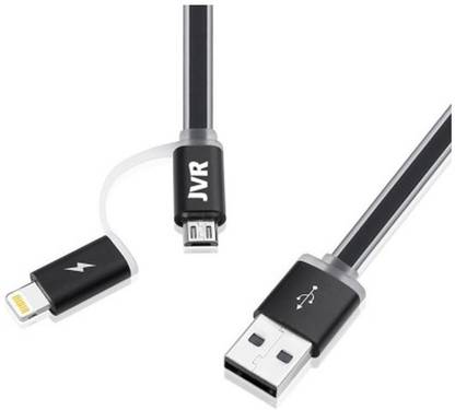 JVR Lightning Cable 1 m 2 in 1 USB/Data Cable Apple and iPhone 5S