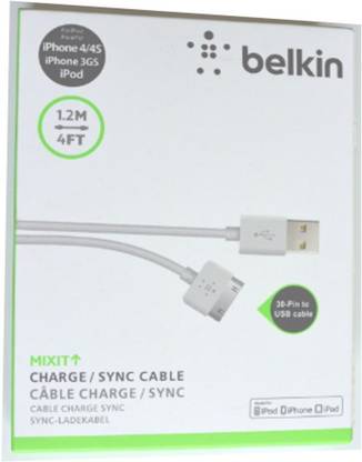 BELKIN Micro USB Cable 1.2 m iPhone 4S Data Sync