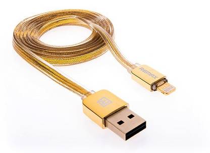 Remaxa Micro USB Cable 1 m DC-002 GOLD Safe & Speed and Double Sided USB Design