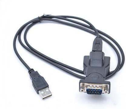 DigiMart Micro USB Cable 0.25 m BAFO USB to DB9 Serial Adapter Connector for Laptop PC