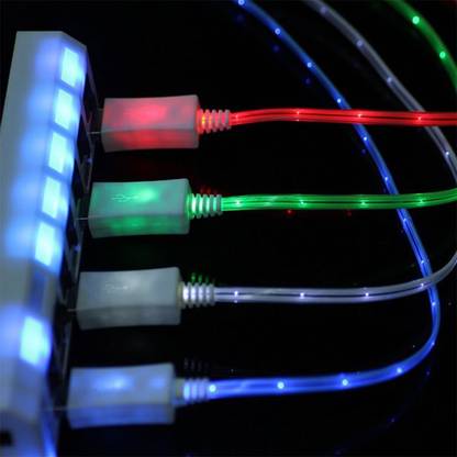 99Gems Micro USB Cable 1 m V8 full led charging cable