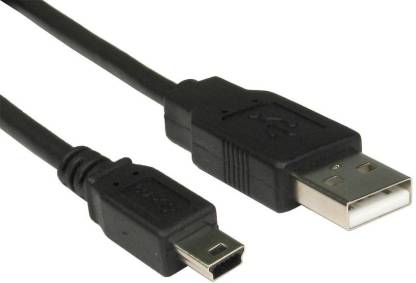 ADMI USB2.0A to Mini 5pinB Cable for ExternalHDDS/Camera/Card Readers 0.35 m Micro USB Cable