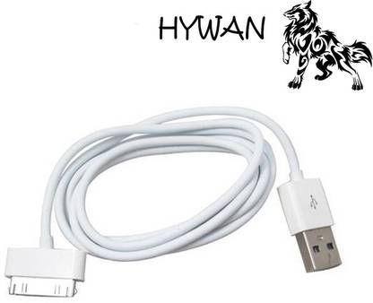 LYCAN Lightning Cable 1 m USB Data Sync for Apple iPhone 4/4s, 3G iPhone, iPod Nano USB Cable