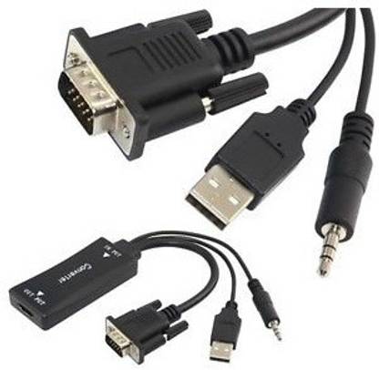 JDK Micro USB Cable 0.1 m Smacc VGA + AUDIO TO HDMI ADAPTER 0.15M (USB powered)