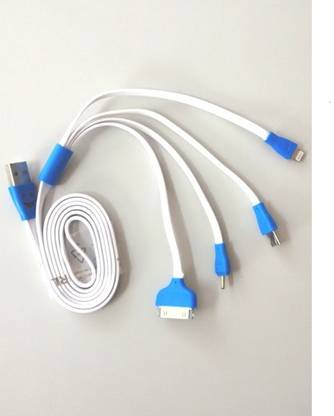 KDM Micro USB Cable 1 m 4 in 1 Data cable suitable for nokia,htc,samsung,mi,iphone 4/45/5/5s/6