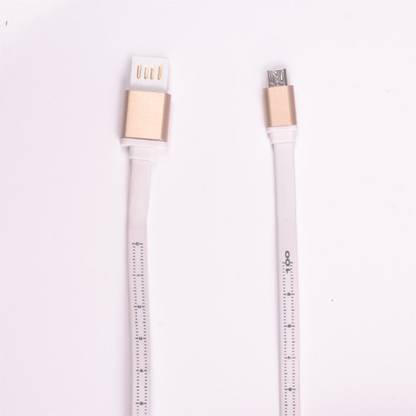 S2S Micro USB Cable 1 m Micro USB 2.0 Data Cable Flat Scale USB Charger Charging Cable for Android Mobile Cell Phone & Tablets