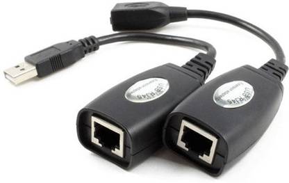 Jinali Micro USB Cable 100 m USB 2.0_ Extender On Cat5E