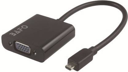 Bafo VGA Cable 0.16 m BF-2622 Micro HDMI to VGA With Audio Adapter