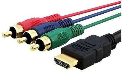 Tapawire Video Cable 1.5 m HDMI to 3 RCA