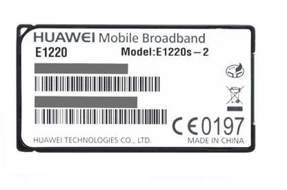 Huawei E1220S-2 3G UltraStick for Notion Ink Cain 2 in 1 Data Card