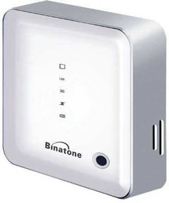 Binatone 3 in 1 Data Card with 3G/ Wi-Fi/ Power Bank