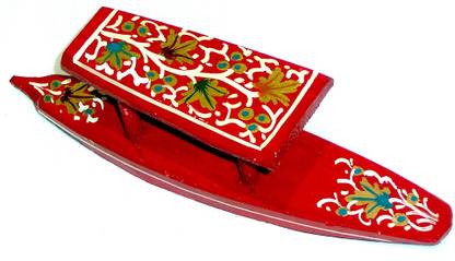 Ria Red A colorful dÃ©cor can add new life to your room Beautifully Paper Mache Houseboat.