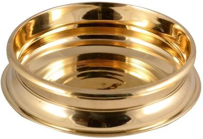 1st Home Urali Brass Decorative Platter