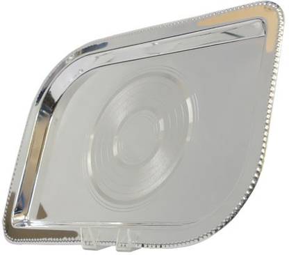 Sambhav Products Silver Plated Decorative Platter