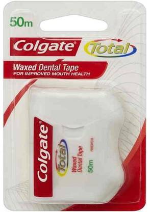 Colgate Waxed Dental Floss Ribbon/Tape (50m)