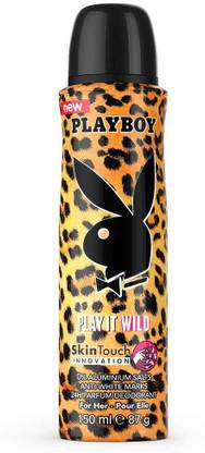 PLAYBOY Play It Wild Deodorant Spray  -  For Women