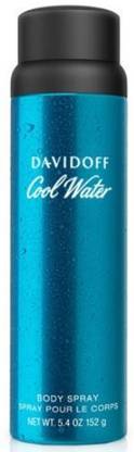 DAVIDOFF Cool Water Deodorant Spray  -  For Men