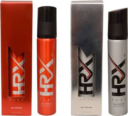 HRX by Hrithik Roshan Fresh Perfume Body Spray  -  For Men & Women