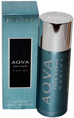 BVLGARI Aqva PH Marine Deodorant Spray  -  For Men