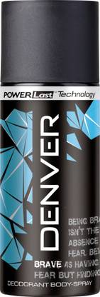 DENVER Deo Brave 150 Ml Deodorant Spray  -  For Men