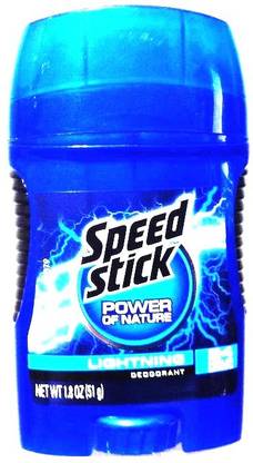 SPEED Power of Nature Lightning Deodorant Stick  -  For Men